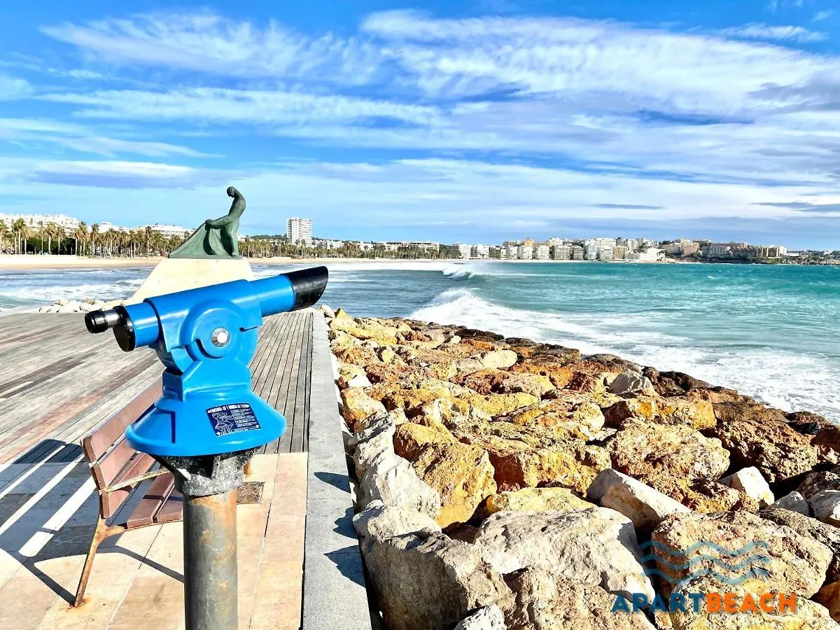 Apartbeach Novelty 3º Frente Playa Y Gran Terraza Salou